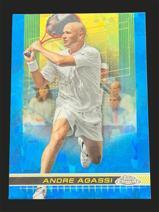 2024 Topps Chrome Sapphire Andre Agassi