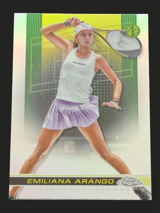 2024 Topps Chrome Refractor Emiliana Arango