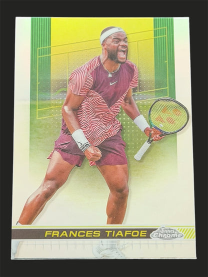 2024 Topps Chrome Refractor Frances Tiafoe