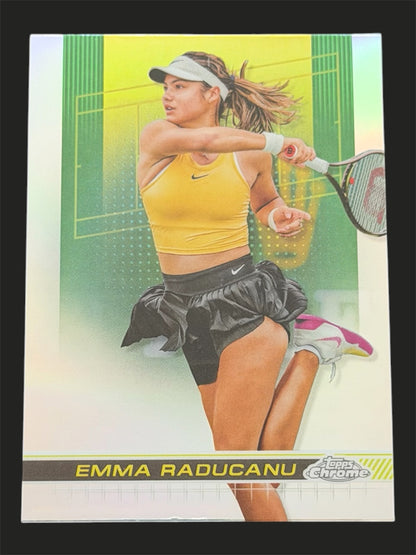 2024 Topps Chrome Refractor Emma Raducanu