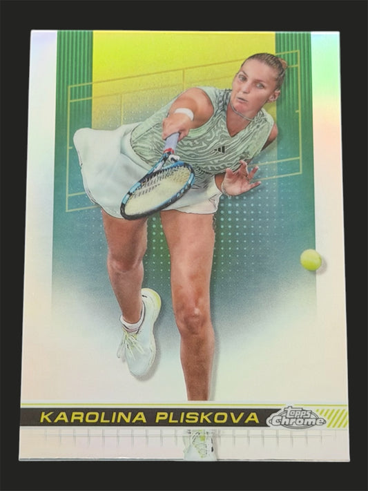 2024 Topps Chrome Refractor Karolina Pliskova