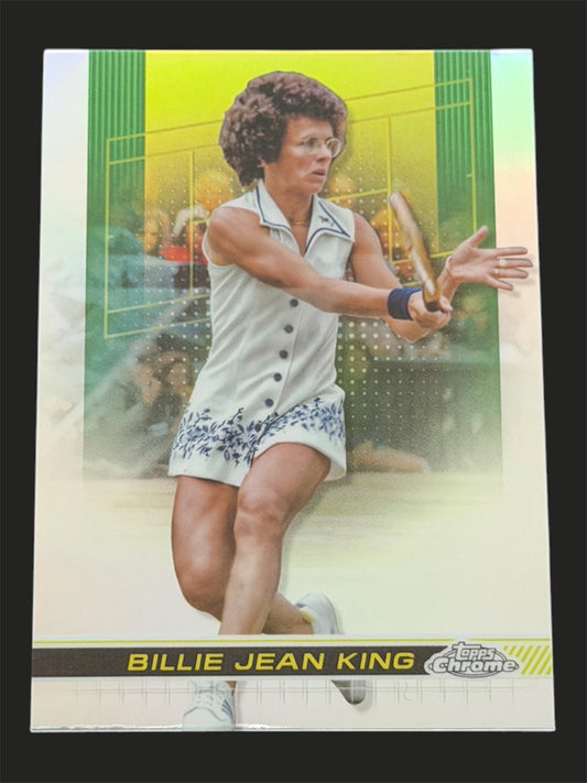 2024 Topps Chrome Refractor Billie Jean King
