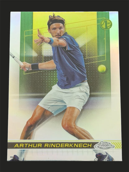 2024 Topps Chrome Refractor Arthur Rinderknech