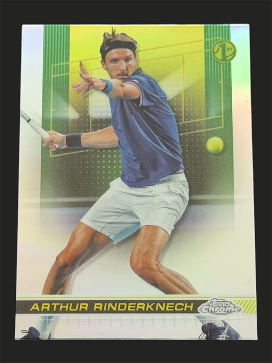 2024 Topps Chrome Refractor Arthur Rinderknech
