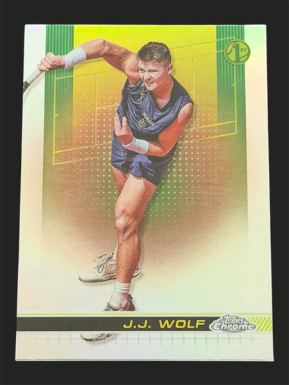 2024 Topps Chrome Refractor J.J. Wolf