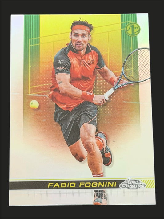 2024 Topps Chrome Refractor Fabio Fognini