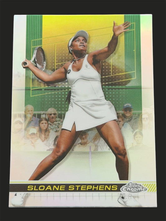 2024 Topps Chrome Refractor Sloane Stephens