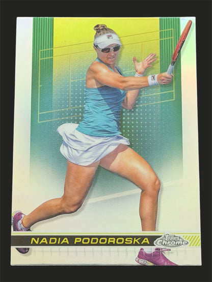 2024 Topps Chrome Refractor Nadia Podoroska