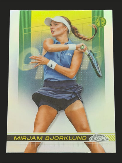 2024 Topps Chrome Refractor Mirjam Bjorklund