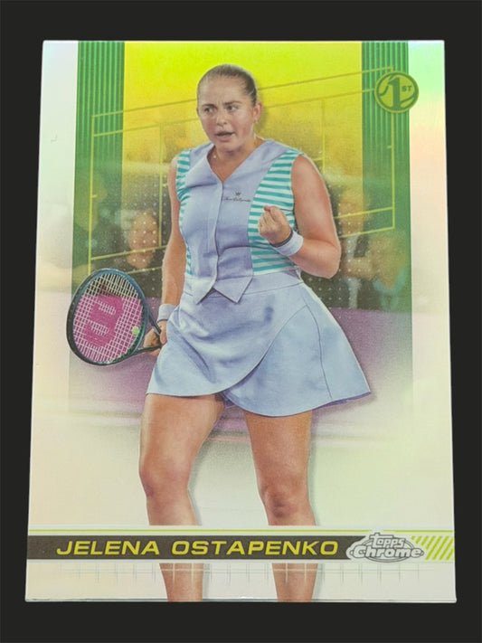2024 Topps Chrome Refractor Jelena Ostapenko