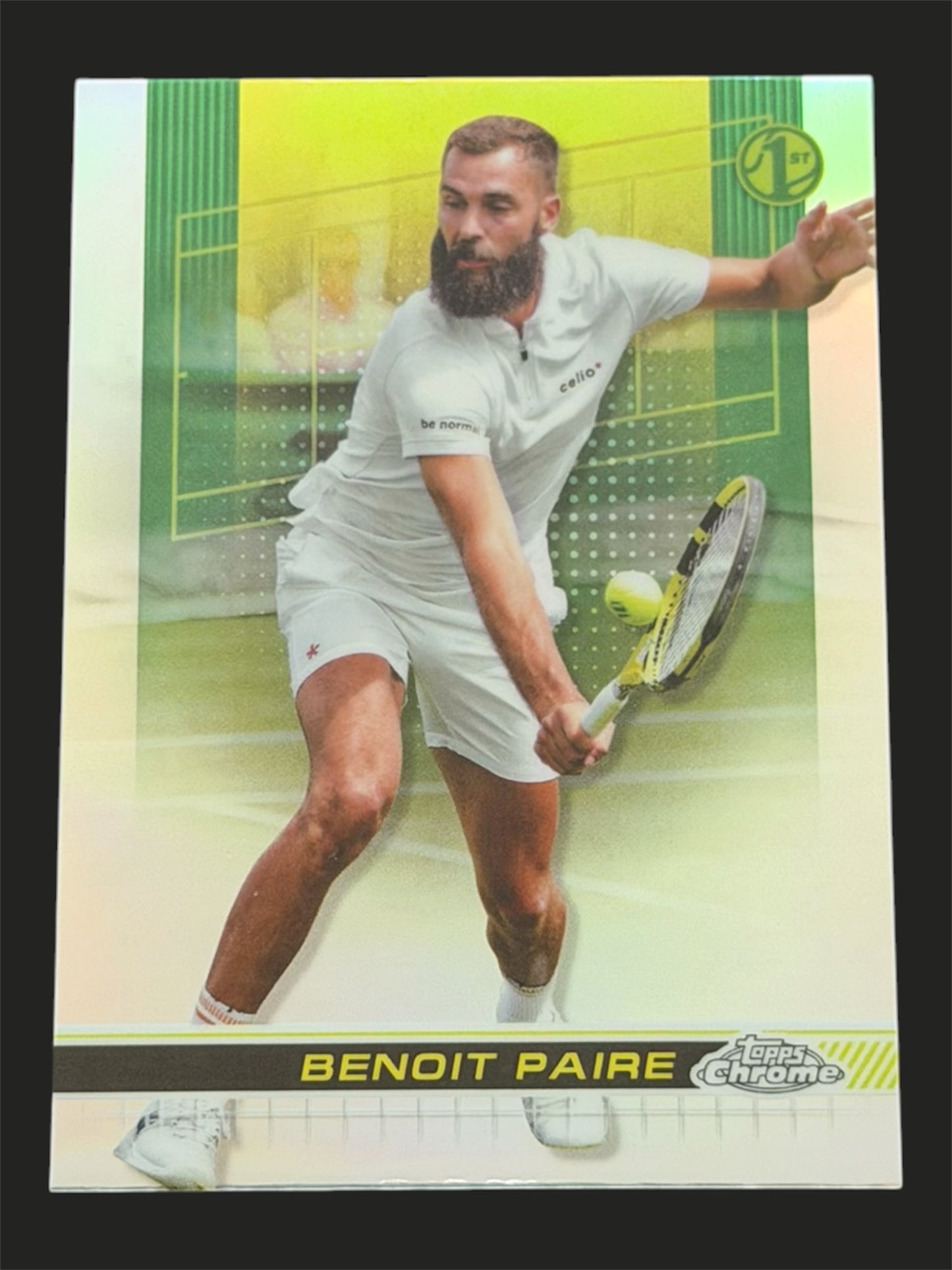 2024 Topps Chrome Refractor Benoit Paire