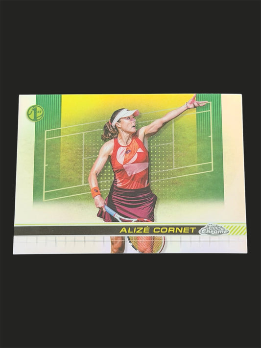2024 Topps Chrome Refractor Alize Cornet