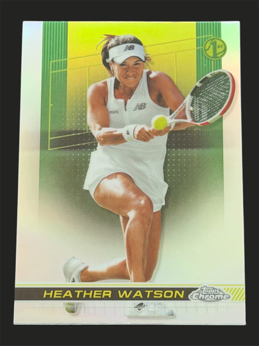 2024 Topps Chrome Refractor Heather Watson