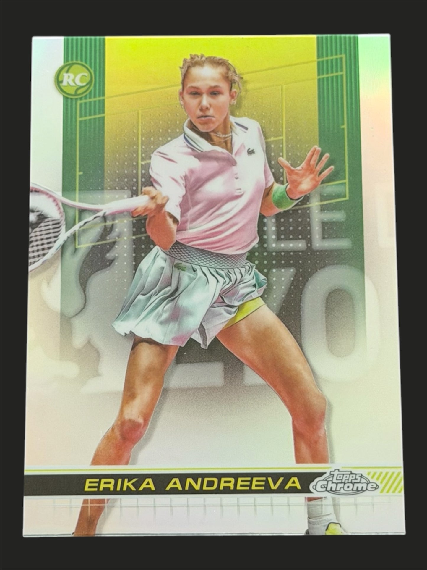 2024 Topps Chrome Refractor Erika Andreeva