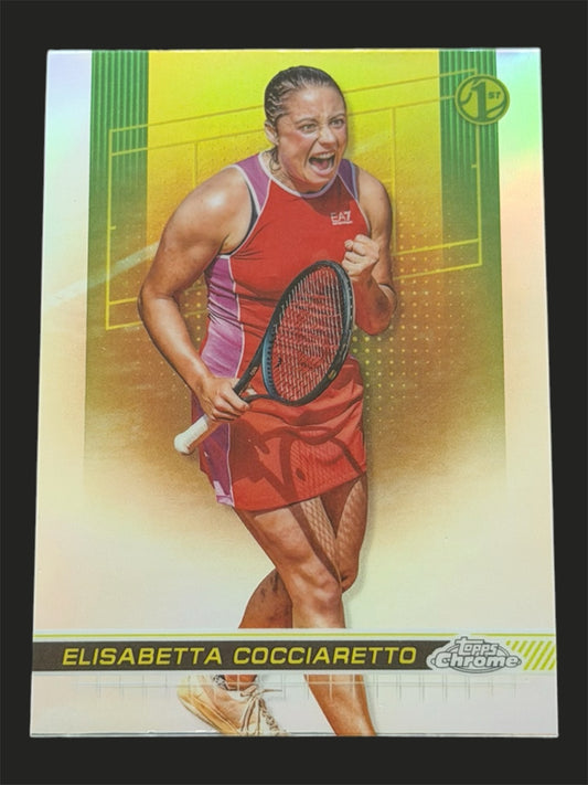 2024 Topps Chrome Refractor Elisabetta Cocciaretto