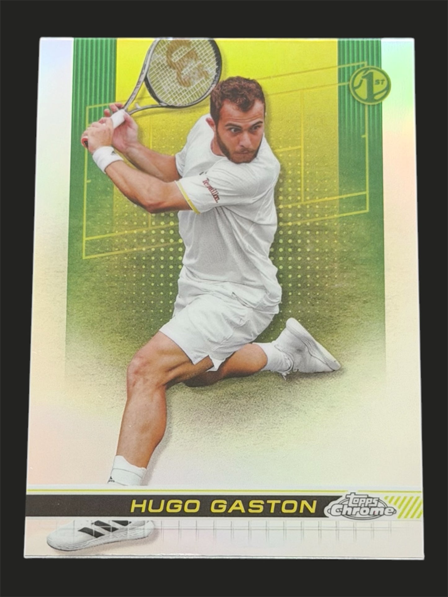 2024 Topps Chrome Hugo Gaston — Refractor tennis card