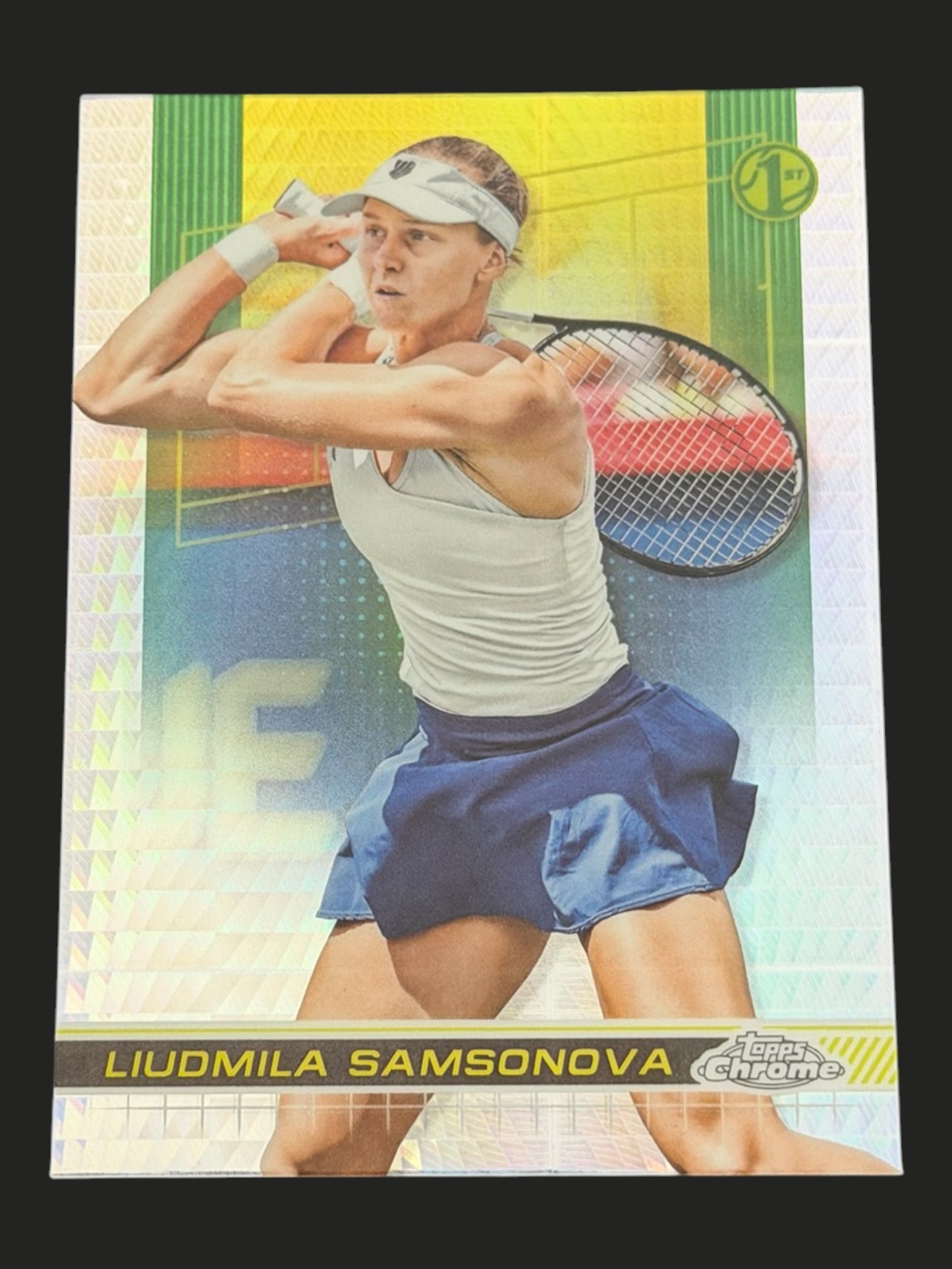 2024 Topps Chrome Prism Refractor Liudmila Samsonova
