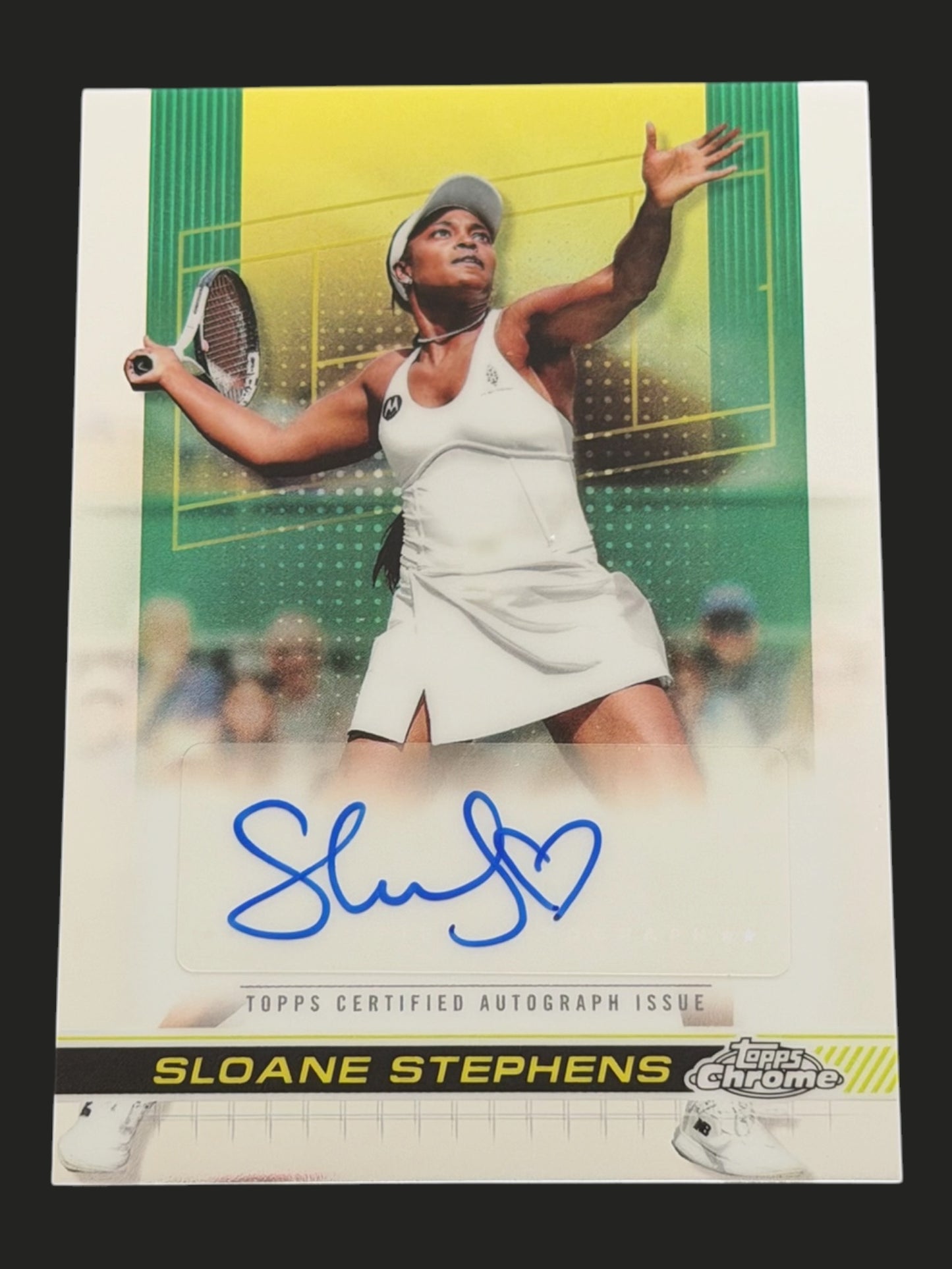 2024 Topps Chrome Tennis Auto Sloane Stephens