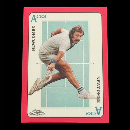 2021 Topps Chrome John Newcombe Red Aces /5
