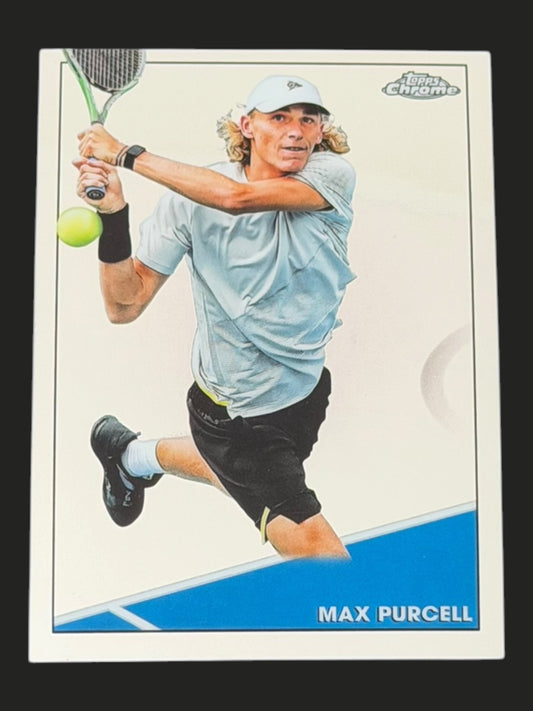 2021 Topps Chrome Tennis Max Purcell