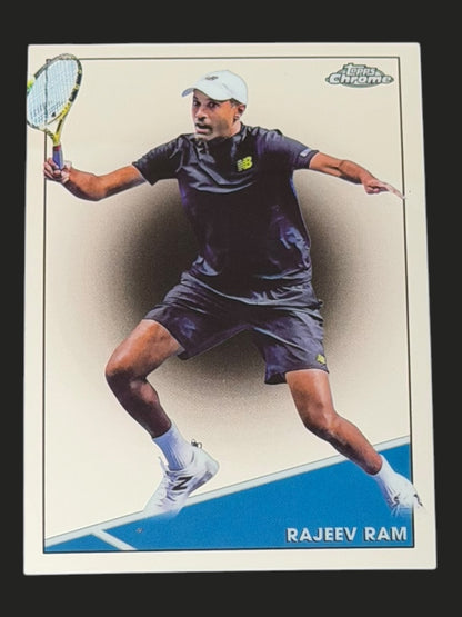 2021 Topps Chrome Tennis Rajeev Ram