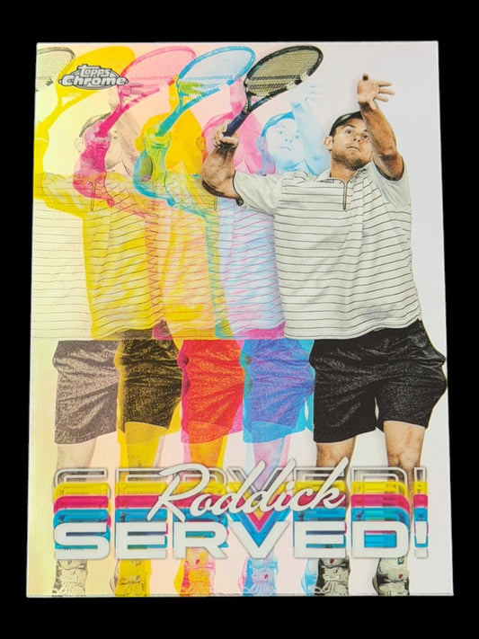 2024 Topps Chrome Tennis Served Andy Roddick
