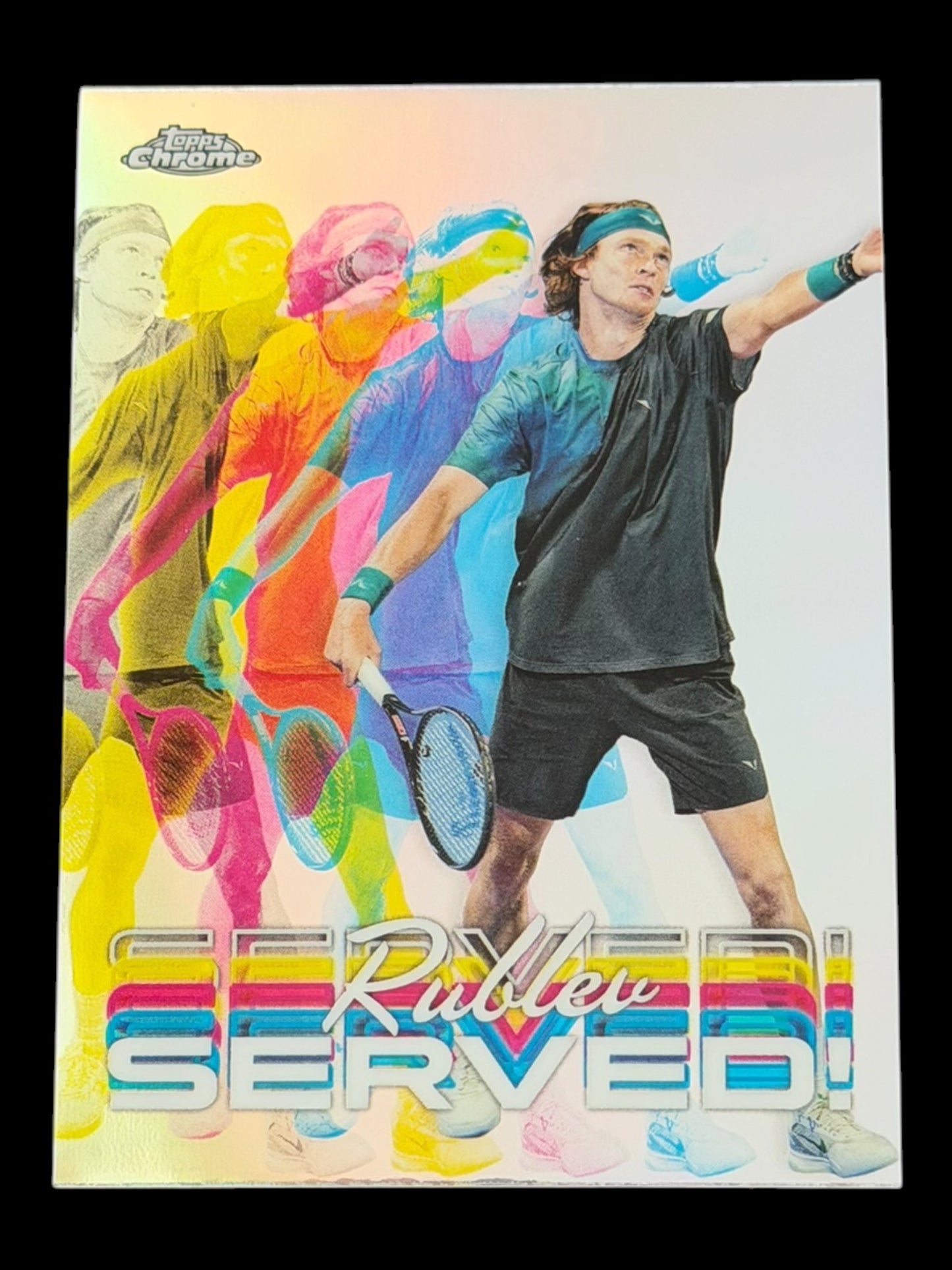 2024 Topps Chrome Tennis Served Andrey Rublev