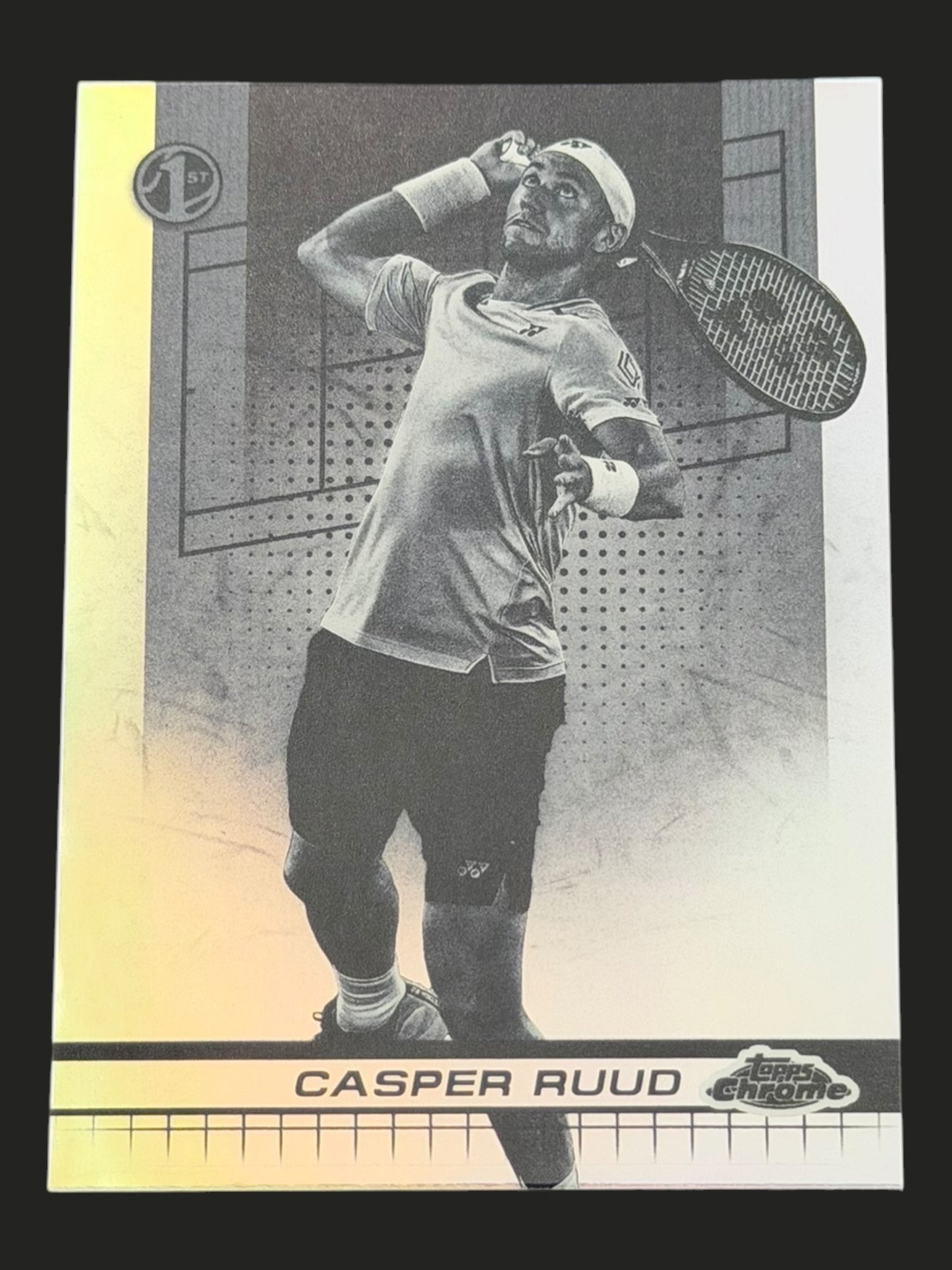 2024 Topps Chrome Negative Refractor Casper Ruud