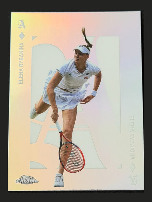 2025 Topps Chrome Tennis Aces Elena Rybakina