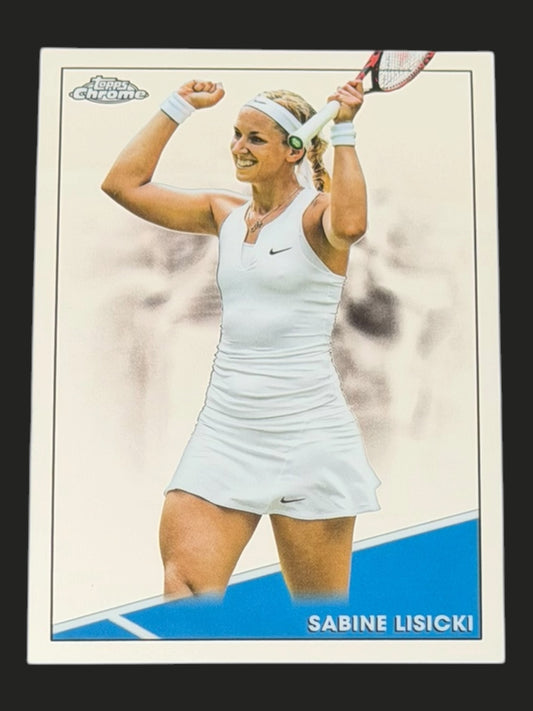 2021 Topps Chrome Tennis Sabine Lisicki