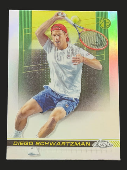 2024 Topps Chrome Refractor Diego Schwartzman