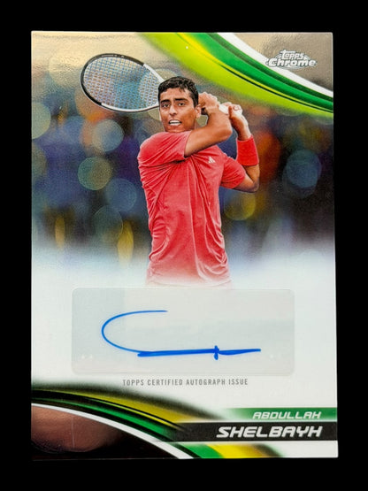 2025 Topps Chrome Autograph Abdullah Shelbayh