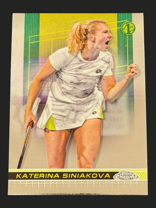 2024 Topps Chrome Katerina Siniakova