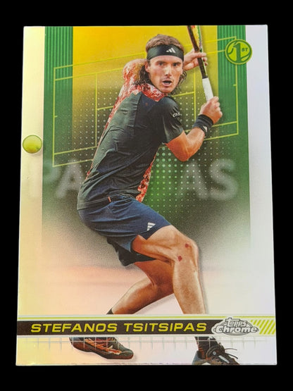 2024 Topps Chrome Refractor Stefanos Tsitsipas