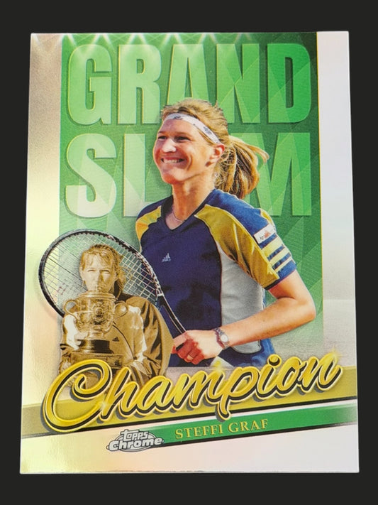 2024 Topps Chrome Tennis Grand Slam Champion Steffi Graf