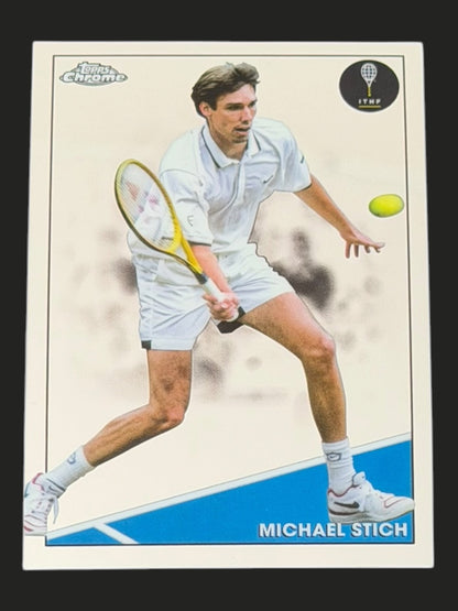 2021 Topps Chrome Tennis Michael Stich