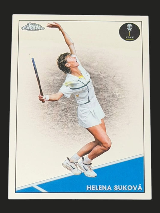 2021 Topps Chrome Tennis Helena Suková