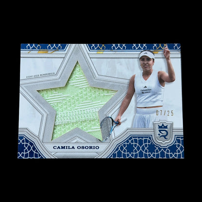 2024 Topps Royalty Camila Osorio Blue Star Relics /25