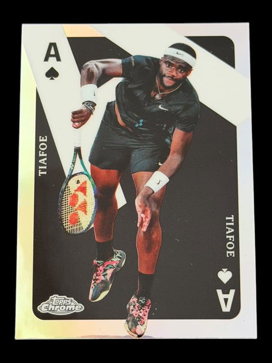 2024 Topps Chrome Tennis Aces Frances Tiafoe
