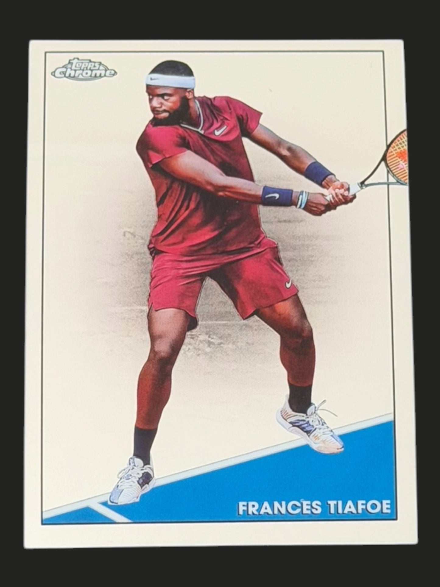 2021 Topps Chrome Tennis Frances Tiafoe