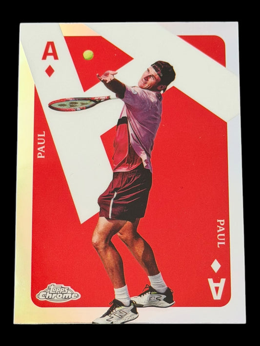 2024 Topps Chrome Tennis Aces Tommy Paul