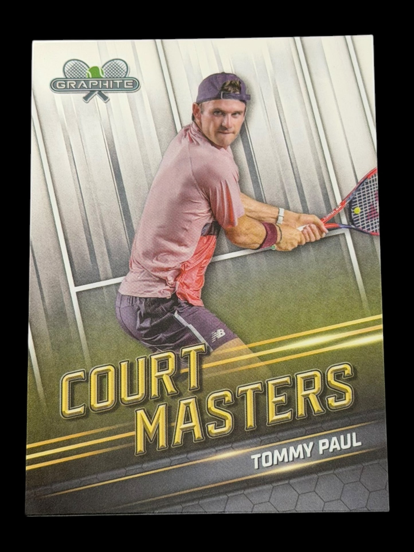 2024 Topps Graphite Tennis Court Masters Tommy Paul