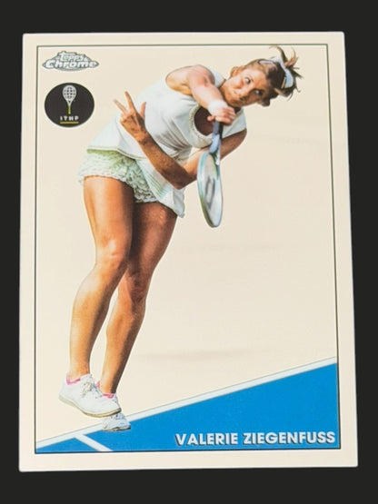 2021 Topps Chrome Tennis Valerie Ziegenfuss