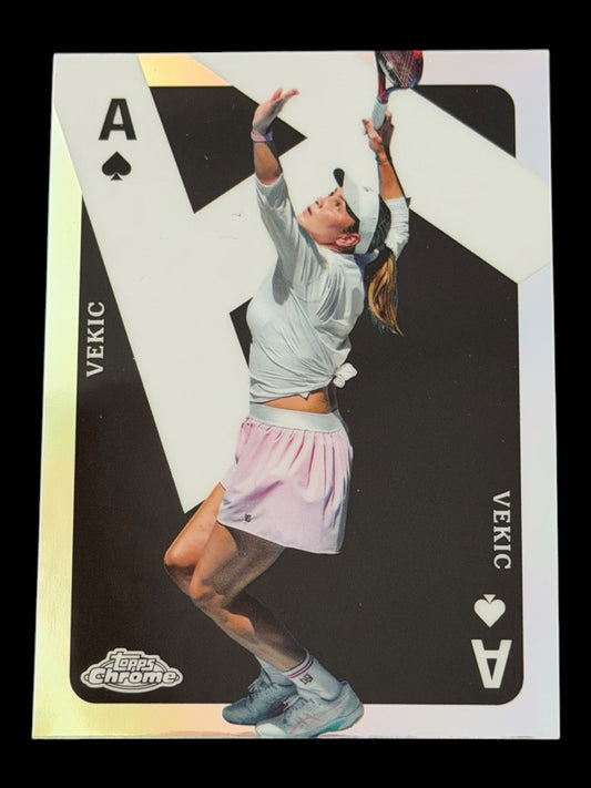 2024 Topps Chrome Tennis Aces Donna Vekic