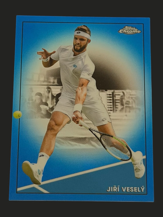 2021 Topps Chrome Blue 65/99 Jiri Vesely