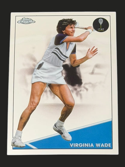 2021 Topps Chrome Tennis Virginia Wade