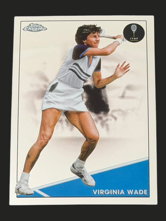 2021 Topps Chrome Tennis Virginia Wade