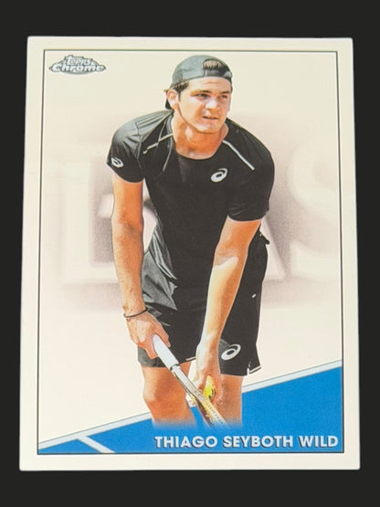2021 Topps Chrome Tennis Thiago Seyboth Wild