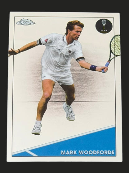 2021 Topps Chrome Tennis Mark Woodforde