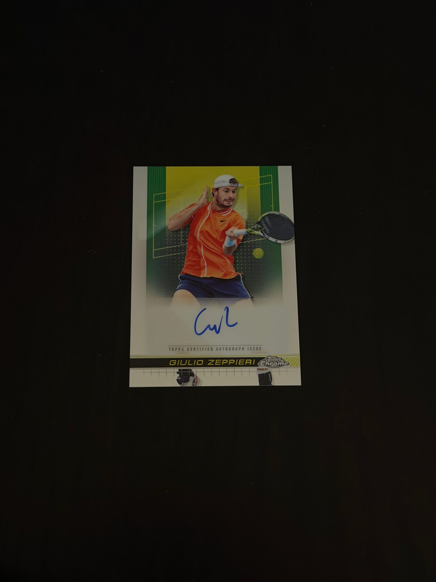 2024 Topps Chrome Autograph Giulio Zeppieri
